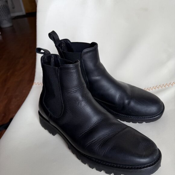 Patina Leather Chelsea Boots - Picture 2 of 7